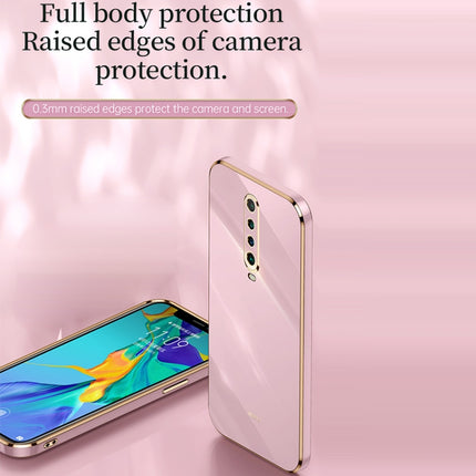 XINLI Straight Edge 6D Electroplate TPU Phone Case, For Xiaomi Redmi K30, For Xiaomi Redmi K30 Pro, For Xiaomi Redmi K40