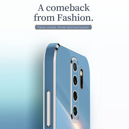 XINLI Straight Edge 6D Electroplate TPU Phone Case, For Xiaomi Redmi Note 8 Pro, For Xiaomi Redmi Note 9 4G, For Xiaomi Redmi Note 9 5G