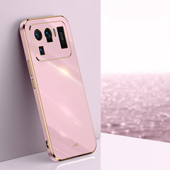 XINLI Straight Edge 6D Electroplate TPU Phone Case, For Xiaomi Mi 11, For Xiaomi Mi 11 Ultra, For Xiaomi Mi 11 Lite