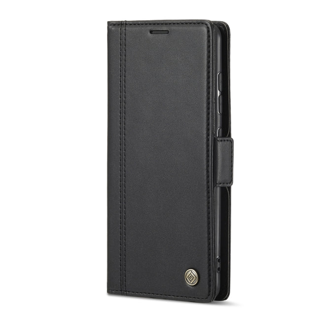 LC.IMEEKE Magnetic Buckle PU + TPU Horizontal Flip Leather Case with Holder & Card Slots & Wallet, For Samsung Galaxy A02s, For Samsung Galaxy A12, For Samsung Galaxy A22 4G, For Samsung Galaxy A22 5G