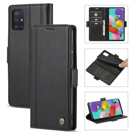 LC.IMEEKE Magnetic Buckle PU + TPU Horizontal Flip Leather Case with Holder & Card Slots & Wallet, For Samsung Galaxy A32 5G, For Samsung Galaxy A51 / M40s, For Samsung Galaxy A71 / M70s, For Samsung Galaxy A52 5G / 4G