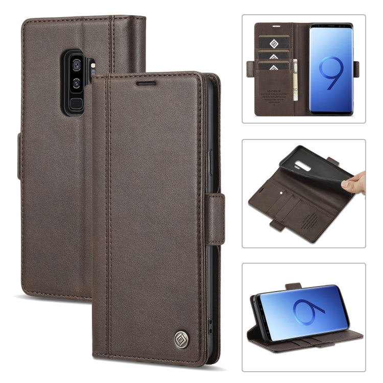 LC.IMEEKE Magnetic Buckle PU + TPU Horizontal Flip Leather Case with Holder & Card Slots & Wallet, For Samsung Galaxy S9+, For Samsung Galaxy S10, For Samsung Galaxy S10+, For Samsung Galaxy S20