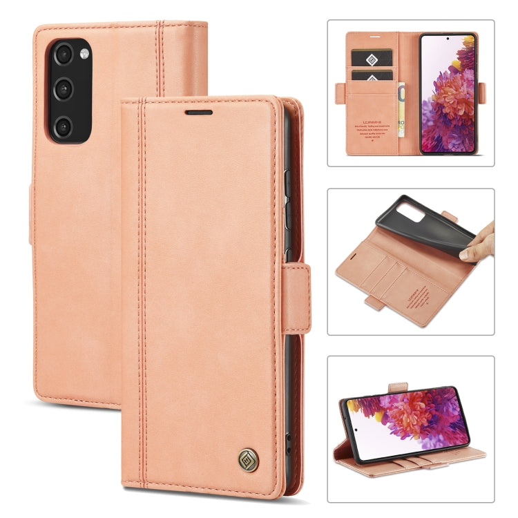 LC.IMEEKE Magnetic Buckle PU + TPU Horizontal Flip Leather Case with Holder & Card Slots & Wallet, For Samsung Galaxy S20+, For Samsung Galaxy S20 FE, For Samsung Galaxy S21 5G, For Samsung Galaxy S21+ 5G