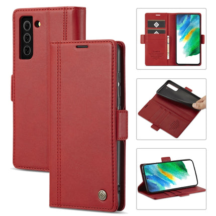 LC.IMEEKE Magnetic Buckle PU + TPU Horizontal Flip Leather Case with Holder & Card Slots & Wallet, For Samsung Galaxy S20+, For Samsung Galaxy S20 FE, For Samsung Galaxy S21 5G, For Samsung Galaxy S21+ 5G