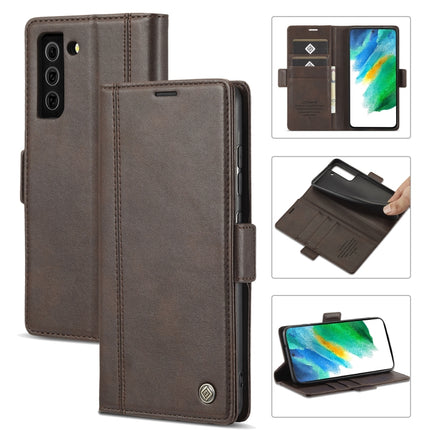 LC.IMEEKE Magnetic Buckle PU + TPU Horizontal Flip Leather Case with Holder & Card Slots & Wallet, For Samsung Galaxy S20+, For Samsung Galaxy S20 FE, For Samsung Galaxy S21 5G, For Samsung Galaxy S21+ 5G