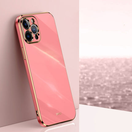 XINLI Straight Edge 6D Electroplate TPU Phone Case, For iPhone XS Max, For iPhone 8 Plus / 7 Plus, For iPhone 12 Pro