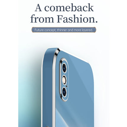 XINLI Straight Edge 6D Electroplate TPU Phone Case, For iPhone XS Max, For iPhone 8 Plus / 7 Plus, For iPhone 12 Pro