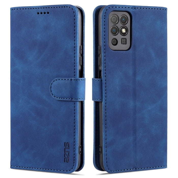 AZNS Skin Feel Calf Texture Horizontal Flip Leather Case with Card Slots & Holder & Wallet, For Honor Play 5T Youth, For Samsung Galaxy A22 4G, For Samsung Galaxy A32 5G, For Samsung Galaxy A82 5G