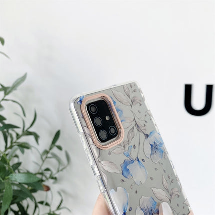 High Translucent Electroplating Flower Pattern TPU + PC Shockproof Case, For Samsung Galaxy S20, For Samsung Galaxy S20+, For Samsung Galaxy S20 Ultra, For Samsung Galaxy S20 FE, For Samsung Galaxy A72 5G / 4G, For Samsung Galaxy A52 5G / 4G           ...
