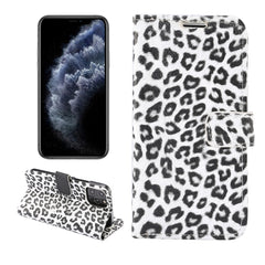 Leopard Pattern Horizontal Flip PC + PU Leather Case with Holder & Card Slots & Wallet, For iPhone 13 mini, For iPhone 13, For iPhone 13 Pro, For iPhone 13 Pro Max