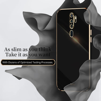 XINLI Straight Edge 6D Electroplate TPU Phone Case, For OPPO A9 2020 / A11x, For OPPO A15, For OPPO A52