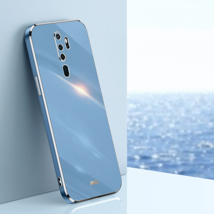 XINLI Straight Edge 6D Electroplate TPU Phone Case, For OPPO A9 2020 / A11x, For OPPO A15, For OPPO A52