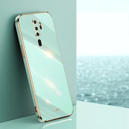 XINLI Straight Edge 6D Electroplate TPU Phone Case, For OPPO A9 2020 / A11x, For OPPO A15, For OPPO A52