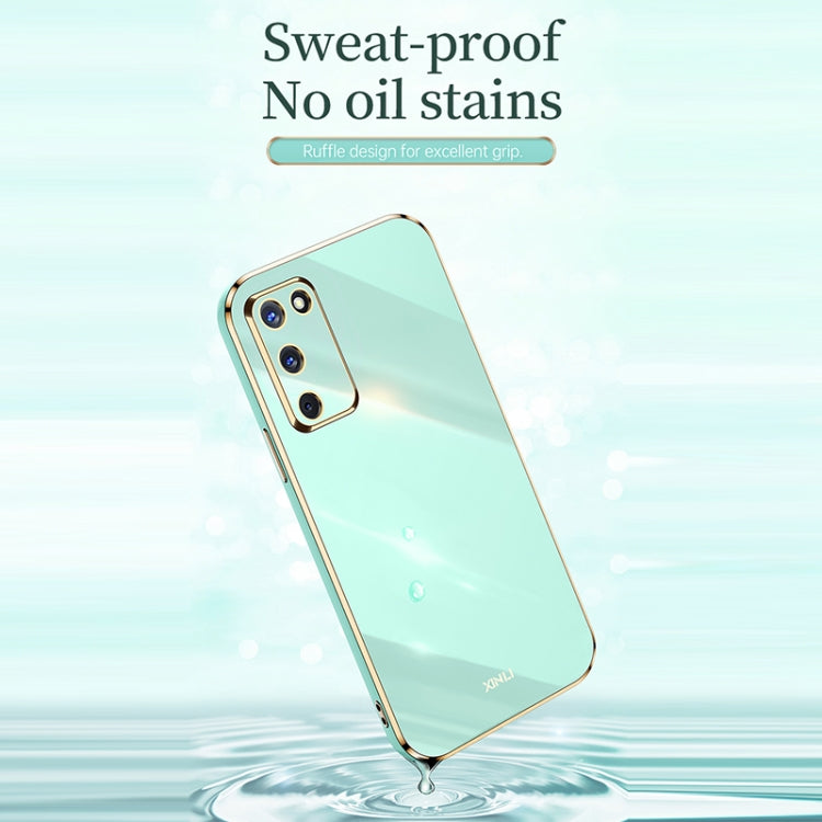 XINLI Straight Edge 6D Electroplate TPU Phone Case, For OPPO A55 5G, For OPPO A72, For OPPO A91