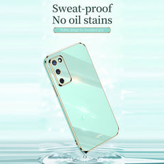 XINLI Straight Edge 6D Electroplate TPU Phone Case, For OPPO A55 5G, For OPPO A72, For OPPO A91
