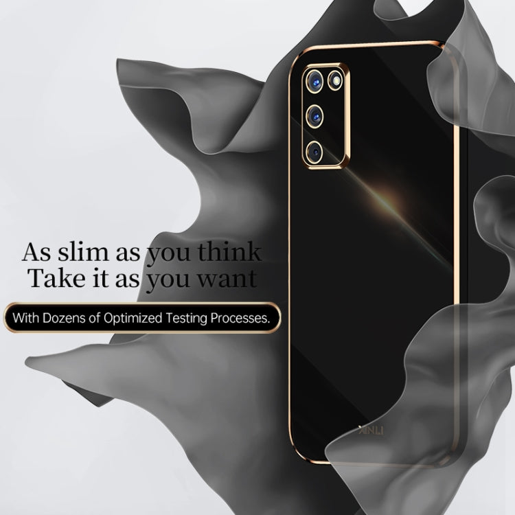 XINLI Straight Edge 6D Electroplate TPU Phone Case, For OPPO A55 5G, For OPPO A72, For OPPO A91