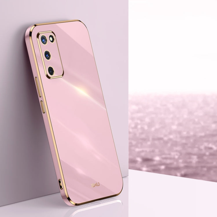 XINLI Straight Edge 6D Electroplate TPU Phone Case, For OPPO A55 5G, For OPPO A72, For OPPO A91