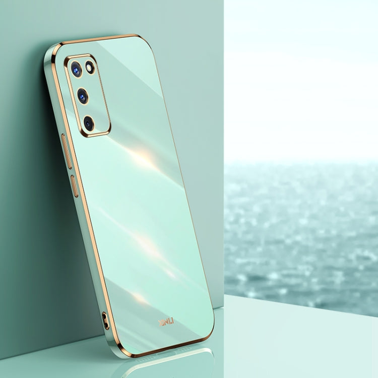 XINLI Straight Edge 6D Electroplate TPU Phone Case, For OPPO A55 5G, For OPPO A72, For OPPO A91