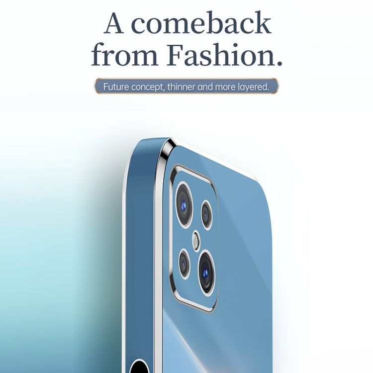 XINLI Straight Edge 6D Electroplate TPU Phone Case, For OPPO A92s, For OPPO A93, For OPPO F11