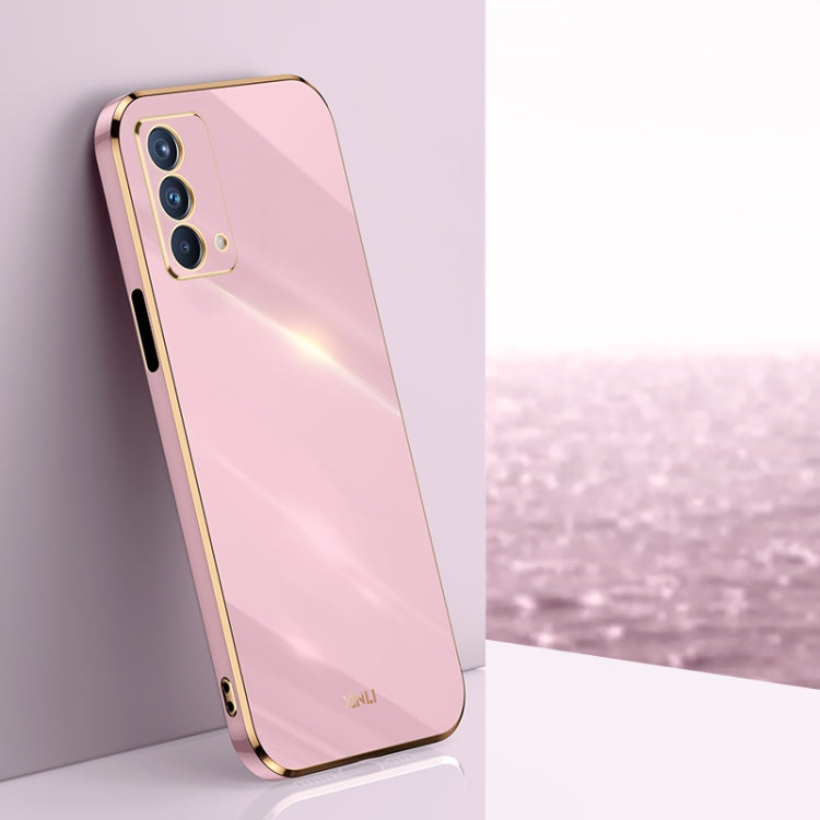 XINLI Straight Edge 6D Electroplate TPU Phone Case, For OPPO A92s, For OPPO A93, For OPPO F11