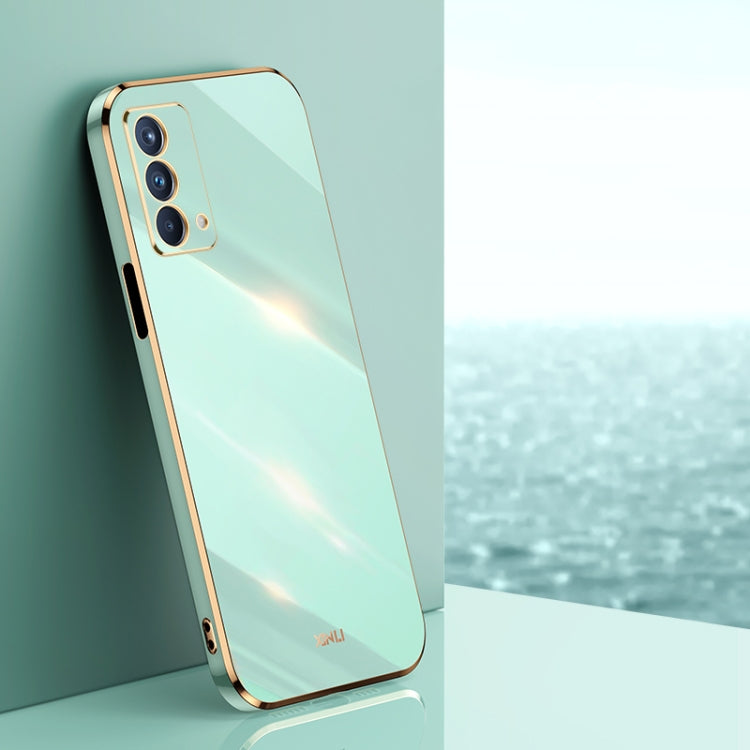 XINLI Straight Edge 6D Electroplate TPU Phone Case, For OPPO A92s, For OPPO A93, For OPPO F11