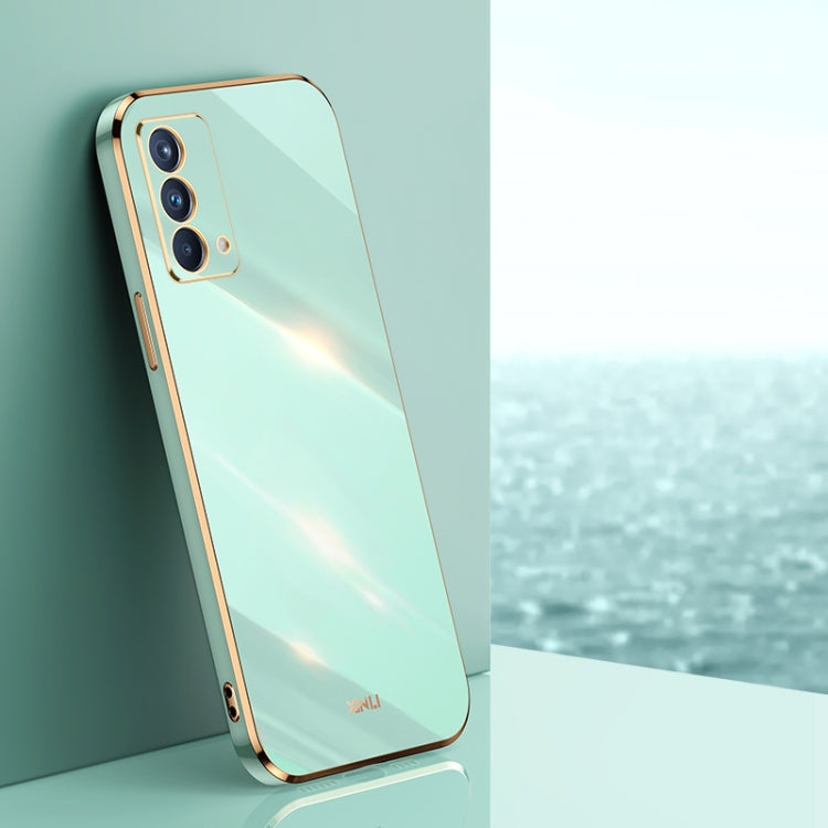 XINLI Straight Edge 6D Electroplate TPU Phone Case, For OPPO Find X3 Pro, For OPPO K9, For OPPO Reno4