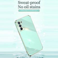 XINLI Straight Edge 6D Electroplate TPU Phone Case, For OPPO Reno5 Pro, For OPPO Reno5 Pro+, For OPPO Reno6 Pro 5G
