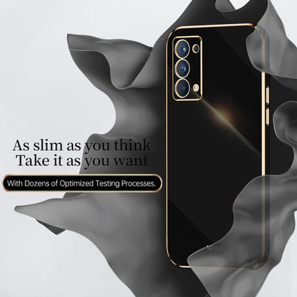 XINLI Straight Edge 6D Electroplate TPU Phone Case, For OPPO Reno5 Pro, For OPPO Reno5 Pro+, For OPPO Reno6 Pro+ 5G