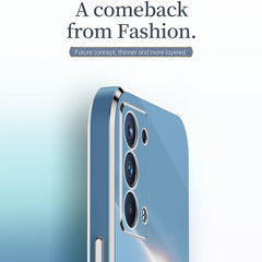 XINLI Straight Edge 6D Electroplate TPU Phone Case, For OPPO Reno6 Pro+ 5G, For OPPO A53 5G, For OPPO Reno6 5G, For OPPO A53