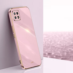 XINLI Straight Edge 6D Electroplate TPU Phone Case, For OPPO Reno6 Pro+ 5G, For OPPO A53 5G, For OPPO Reno6 5G, For OPPO A53