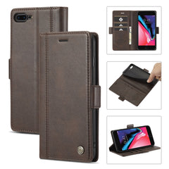 LC.IMEEKE Magnetic Buckle PU + TPU Horizontal Flip Leather Case with Holder & Card Slots & Wallet, For iPhone 8 Plus & 7 Plus, For iPhone X / XS, For iPhone XS Max, For iPhone XR, For iPhone 11, For iPhone 11 Pro