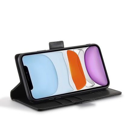 LC.IMEEKE Magnetschnalle PU + TPU Horizontal Flip Lederhülle mit Halter &amp; Kartenfächern &amp; Geldbörse, Für iPhone 11 Pro Max, Für iPhone 12 Pro Max, Für iPhone 12 / 12 Pro, Für iPhone 12 mini