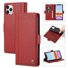 LC.IMEEKE Magnetic Buckle PU + TPU Horizontal Flip Leather Case with Holder & Card Slots & Wallet, For iPhone 8 Plus & 7 Plus, For iPhone X / XS, For iPhone XS Max, For iPhone XR, For iPhone 11, For iPhone 11 Pro