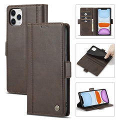 LC.IMEEKE Magnetic Buckle PU + TPU Horizontal Flip Leather Case with Holder & Card Slots & Wallet, For iPhone 11 Pro Max, For iPhone 12 Pro Max, For iPhone 12 / 12 Pro, For iPhone 12 mini