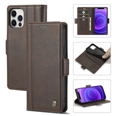 LC.IMEEKE Magnetic Buckle PU + TPU Horizontal Flip Leather Case with Holder & Card Slots & Wallet, For iPhone 11 Pro Max, For iPhone 12 Pro Max, For iPhone 12 / 12 Pro, For iPhone 12 mini