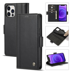 LC.IMEEKE Magnetic Buckle PU + TPU Horizontal Flip Leather Case with Holder & Card Slots & Wallet, For iPhone 11 Pro Max, For iPhone 12 Pro Max, For iPhone 12 / 12 Pro, For iPhone 12 mini