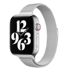 7 41mm / 6 & SE & 5 & 4 40mm / 3 & 2 & 1 38mm / Silver