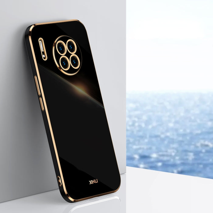 XINLI Straight Edge 6D Electroplate TPU Phone Case, For Huawei Mate 30, For Huawei Mate 30 Pro, For Huawei Mate 40