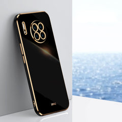 XINLI Straight Edge 6D Electroplate TPU Phone Case, For Huawei Mate 30, For Huawei Mate 30 Pro, For Huawei Mate 40