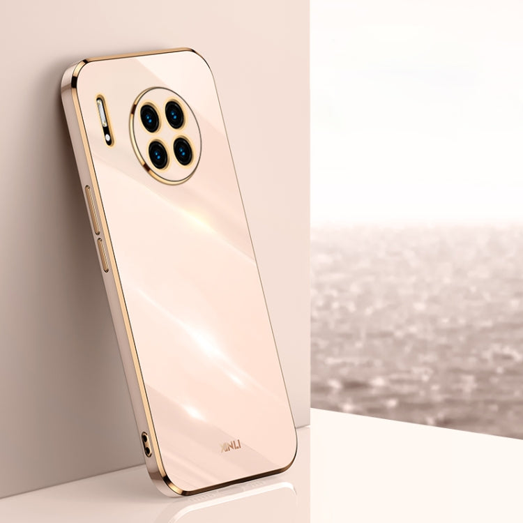 XINLI Straight Edge 6D Electroplate TPU Phone Case, For Huawei Mate 30, For Huawei Mate 30 Pro, For Huawei Mate 40