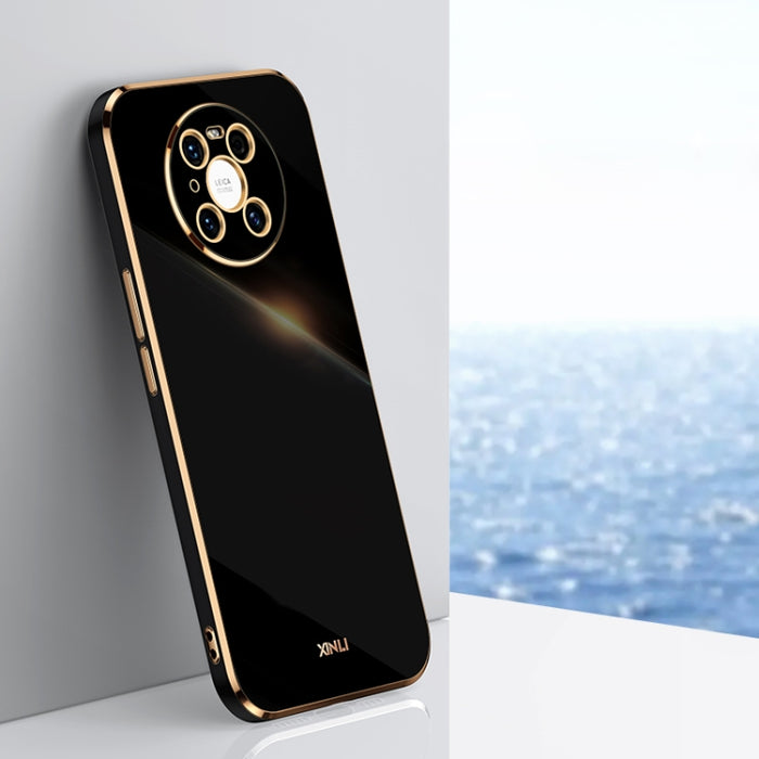 XINLI Straight Edge 6D Electroplate TPU Phone Case, For Huawei Mate 40 Pro, For Huawei nova 6 5G, For Huawei nova 6 SE