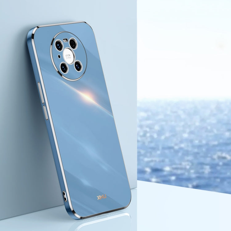 XINLI Straight Edge 6D Electroplate TPU Phone Case, For Huawei Mate 40 Pro, For Huawei nova 6 5G, For Huawei nova 6 SE