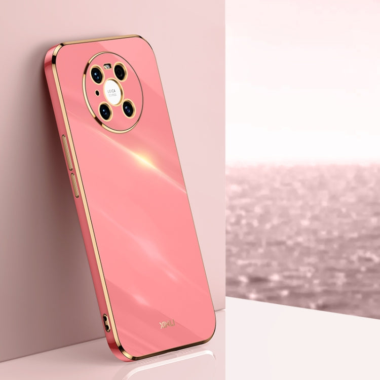 XINLI Straight Edge 6D Electroplate TPU Phone Case, For Huawei Mate 40 Pro, For Huawei nova 6 5G, For Huawei nova 6 SE