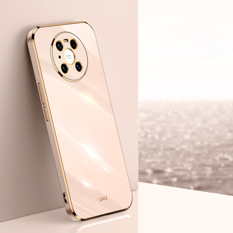 XINLI Straight Edge 6D Electroplate TPU Phone Case, For Huawei Mate 40 Pro, For Huawei nova 6 5G, For Huawei nova 6 SE