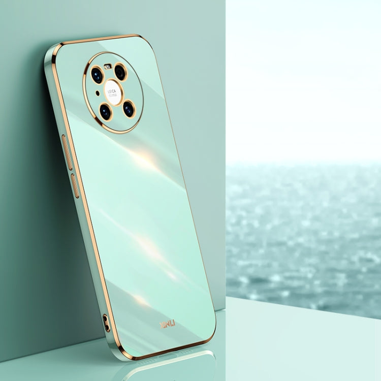 XINLI Straight Edge 6D Electroplate TPU Phone Case, For Huawei Mate 40 Pro, For Huawei nova 6 5G, For Huawei nova 6 SE