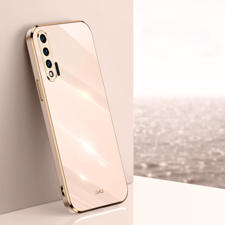 XINLI Straight Edge 6D Electroplate TPU Phone Case, For Huawei Mate 40 Pro, For Huawei nova 6 5G, For Huawei nova 6 SE