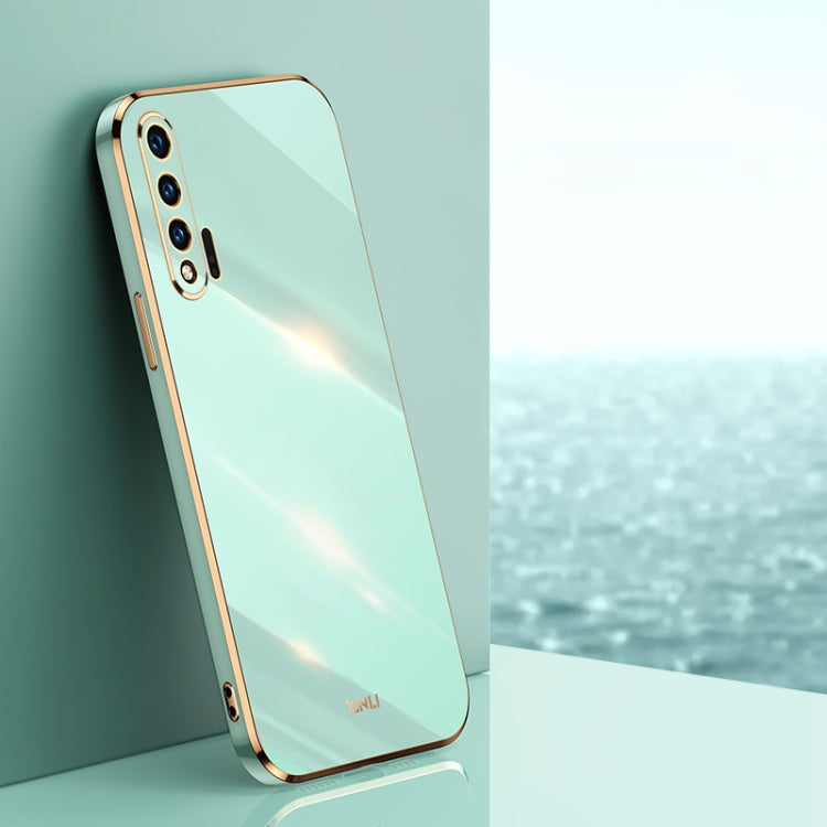 XINLI Straight Edge 6D Electroplate TPU Phone Case, For Huawei Mate 40 Pro, For Huawei nova 6 5G, For Huawei nova 6 SE