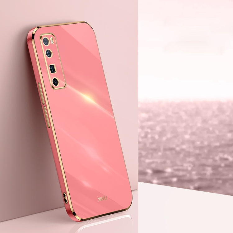 XINLI Straight Edge 6D Electroplate TPU Phone Case, For Huawei nova 7 5G, For Huawei nova 7 Pro 5G, For Huawei nova 7 SE