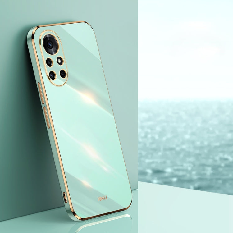 XINLI Straight Edge 6D Electroplate TPU Phone Case, For Huawei nova 8 5G, For Huawei nova 8 Pro 5G, For Huawei nova 8 SE
