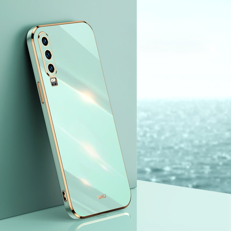 XINLI Straight Edge 6D Electroplate TPU Phone Case, For Huawei P30, For Huawei P30 Pro, For Huawei P30 Lite